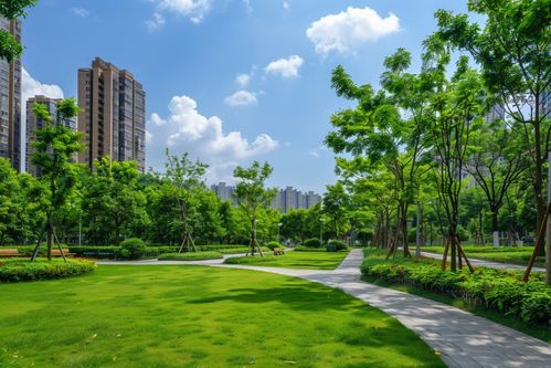 现代商业住宅小区景观绿化 摄影图与物业管理的协同策略